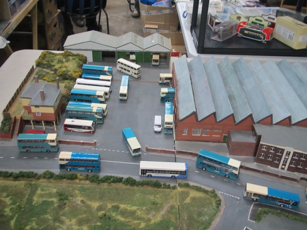 Arriva Yorkshire depot model Belle Isle (Wakefield). Model… Flickr