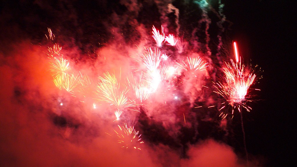 Fireworks Part of the Bramley Bonfire and Fireworks 2012 Darkhorse