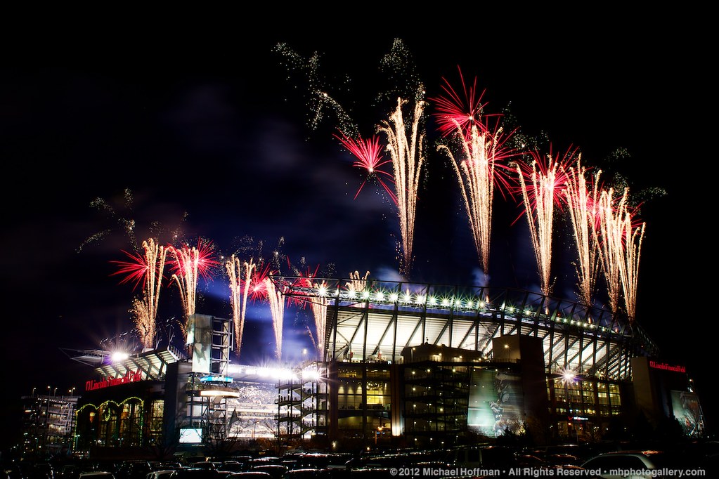 Opening Fireworks at Lincoln Financial Field Eagles Vs Ben… Flickr