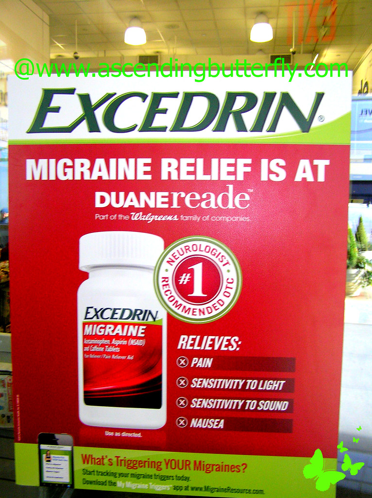 Excedrin Migraine in store Poster at Duane Reade Herald Sq… Flickr