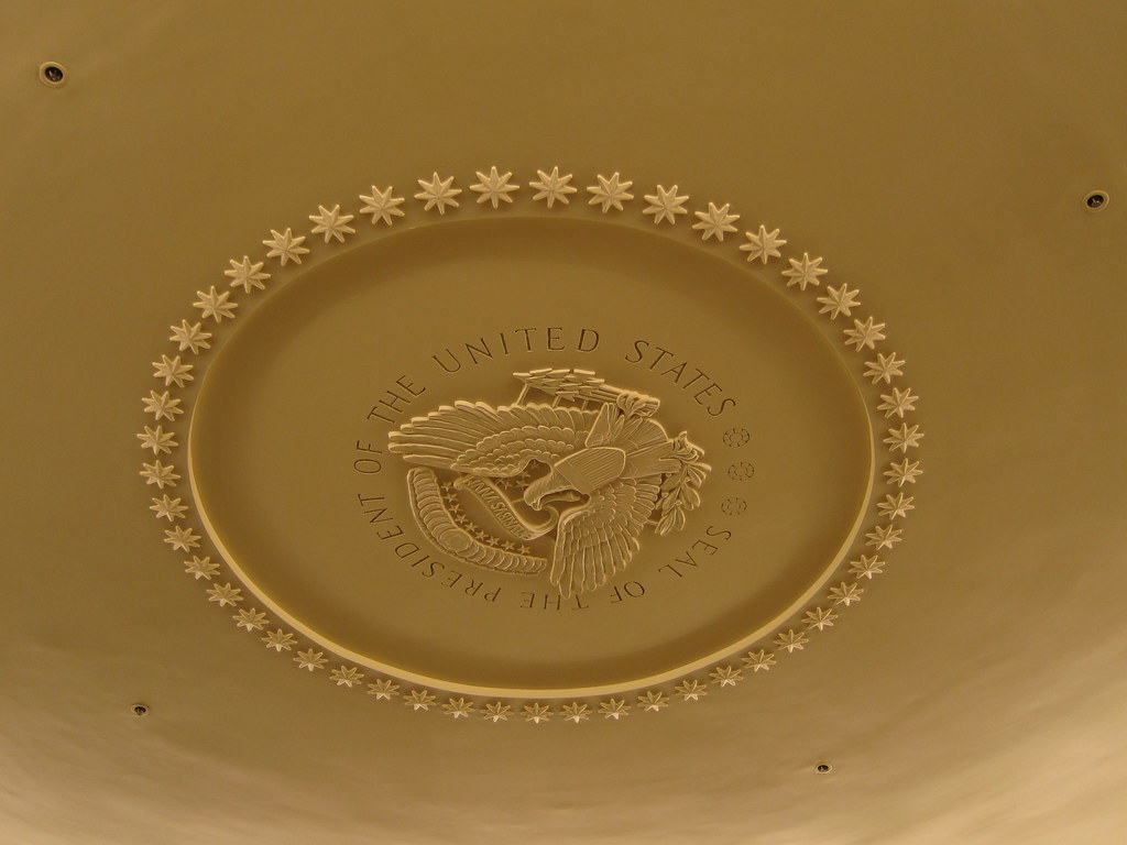 Oval Office Ceiling at Carter Presidenital Library Flickr