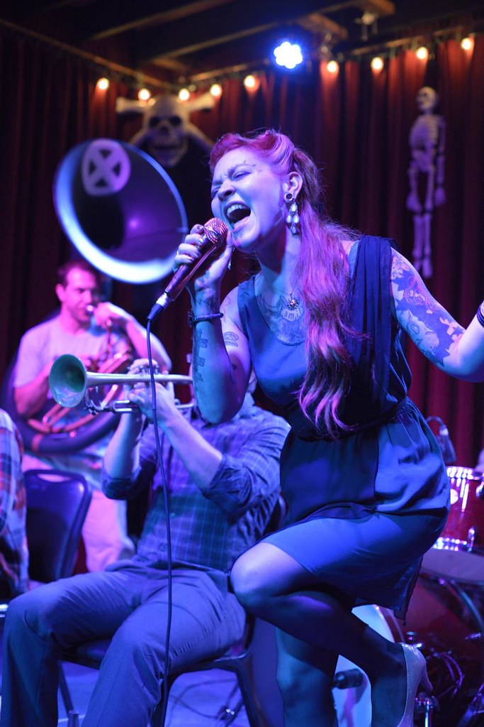 Meschiya Lake At d.b.a. on Frenchmen St., New Orleans. Myles Boisen