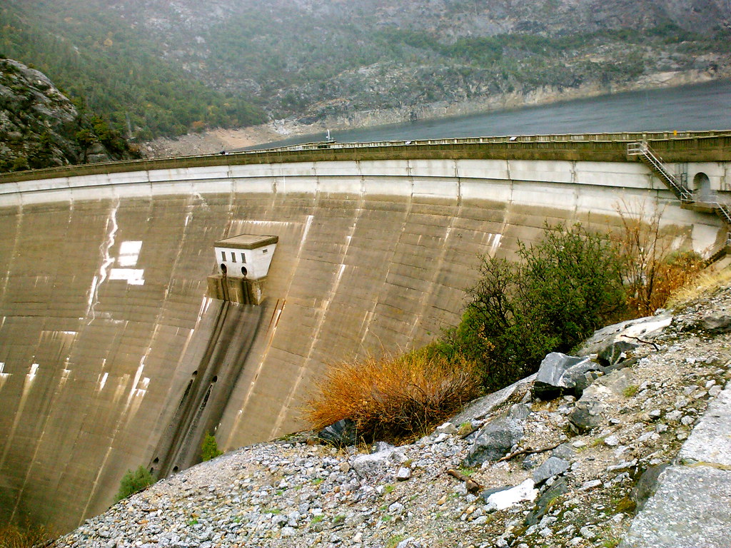 O'Shaughnessy Dam Creates the Hetch Hetchy Reservoir in t… Flickr