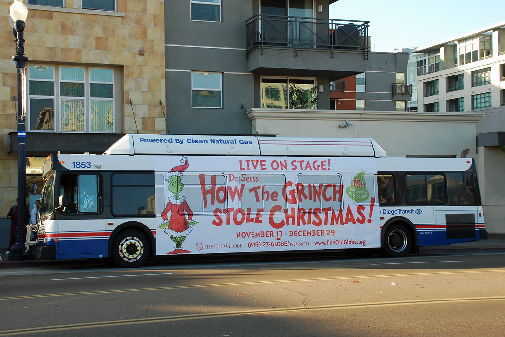 How the Grinch Stole Christmas! Old Globe Theater ad on a … Flickr