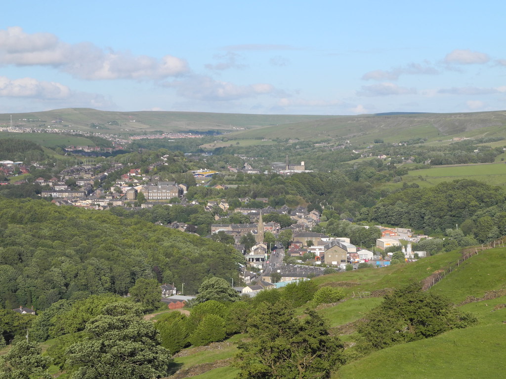 Rossendale Waterfoot and the Rossendale Valley from Whinbe… Flickr