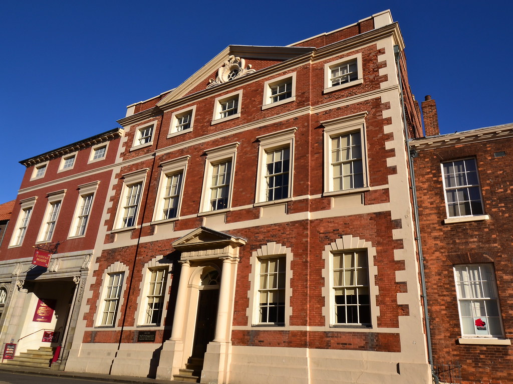 Facing Fax Fairfax House, Tower Street, one of York's most… Flickr