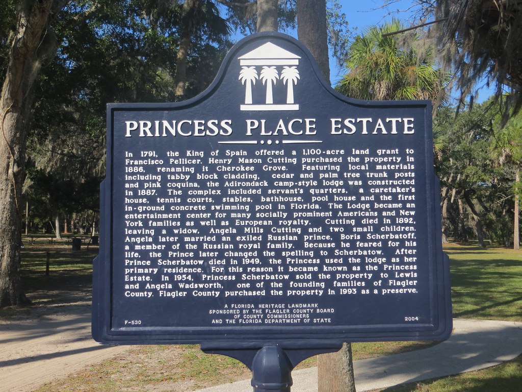 Princess Place Estate Marker F530 Flagler Co FL Lance Taylor Flickr