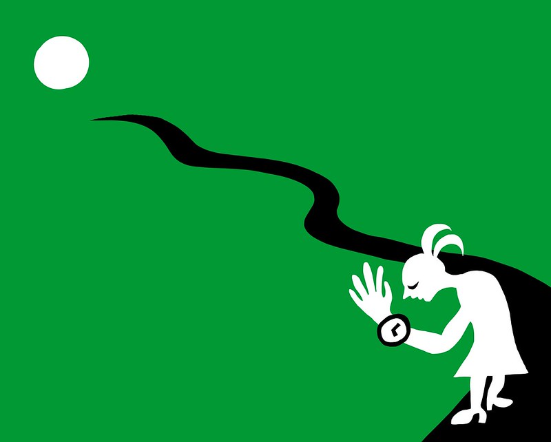 The Faster I Walk The Smaller I Am Flickr