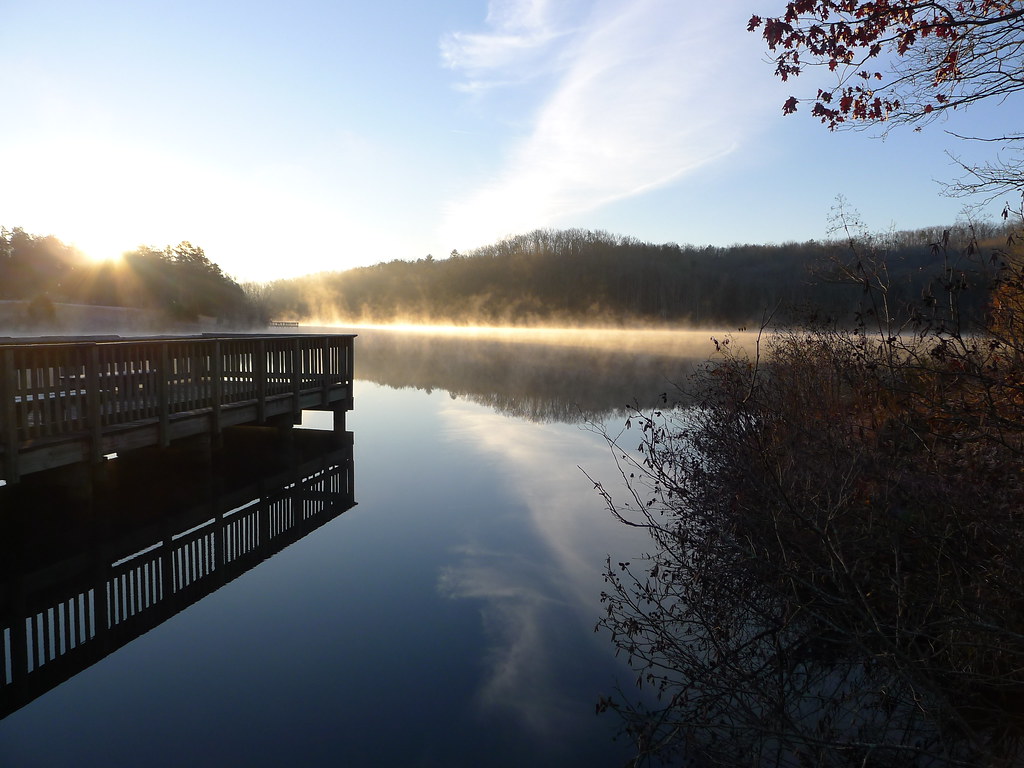 Salida y puesta de sol de Rocky Bottom Rd, Sunset, SC, EE. UU.
