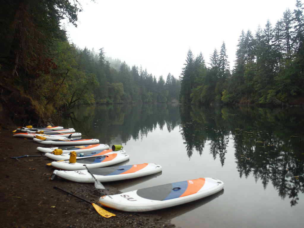 Stand Up Paddlboard Estacada Lake 1 09/17/2016 Flickr