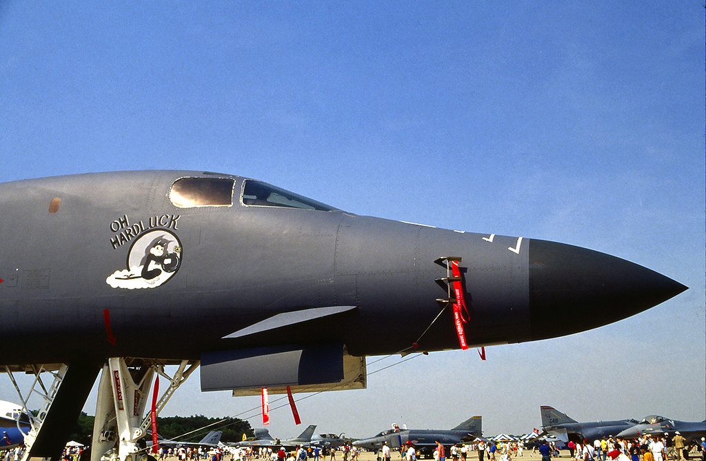 B1 Bomber at Andrews AFB, 1992 a photo on Flickriver
