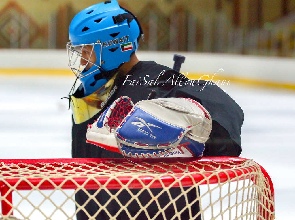 Kuwait Ice Hokey National Team Training 14112012 FAISAL