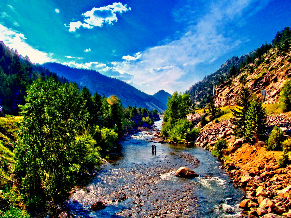 Clear Creek fishing Idaho Springs Colorado Clear Creek fis… Flickr
