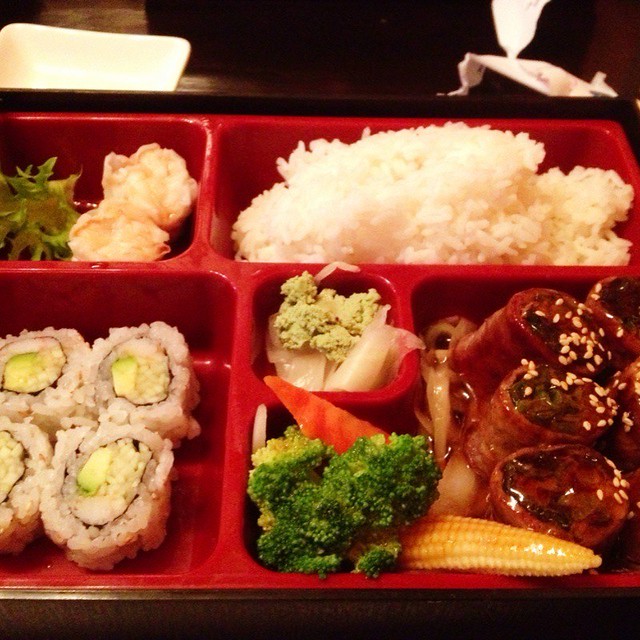 Beef Negamaki Bento Box Sumo Hibachi & Sushi Spotted on … Flickr
