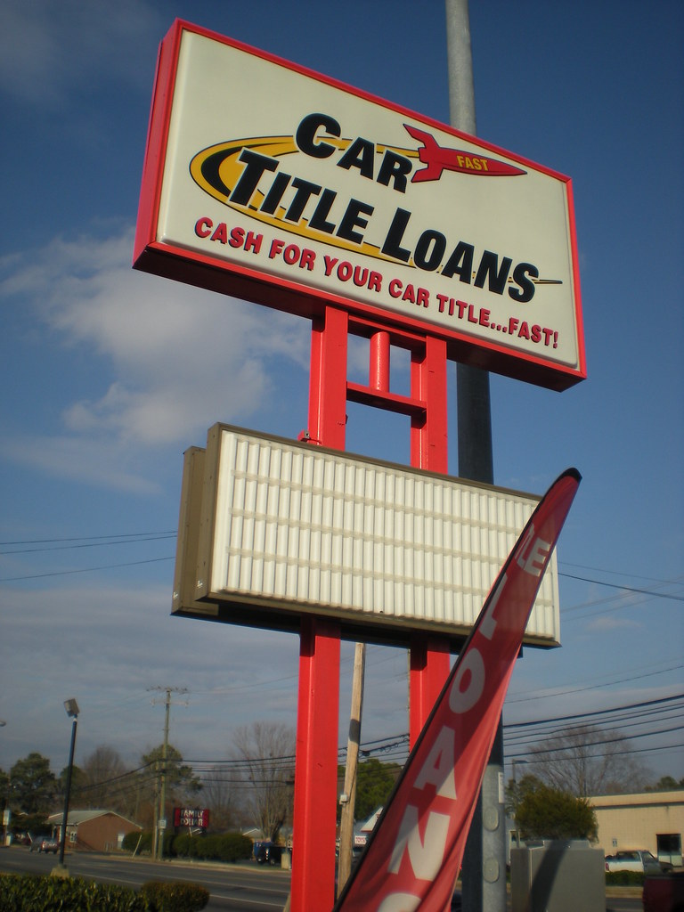 Auto Loan Sign