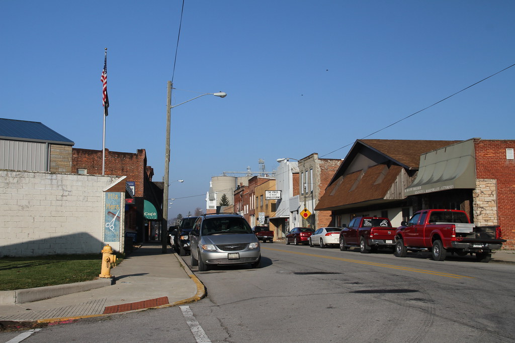 Monroeville Indiana, Allen County IN Google Map Wikipedia Bruce