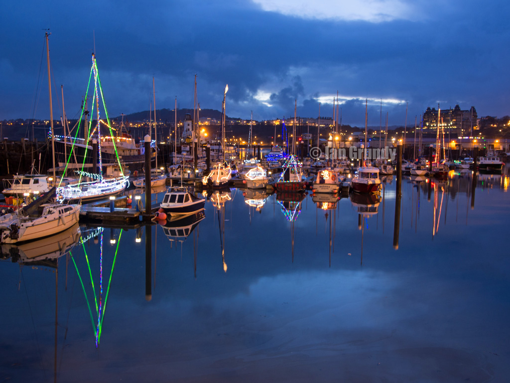 Harbour 2508 Scarborough harbour Christmas lights on the… Flickr