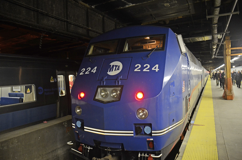 Picture Of A Metro North Railroad Diesel Engine 224 Take… Flickr