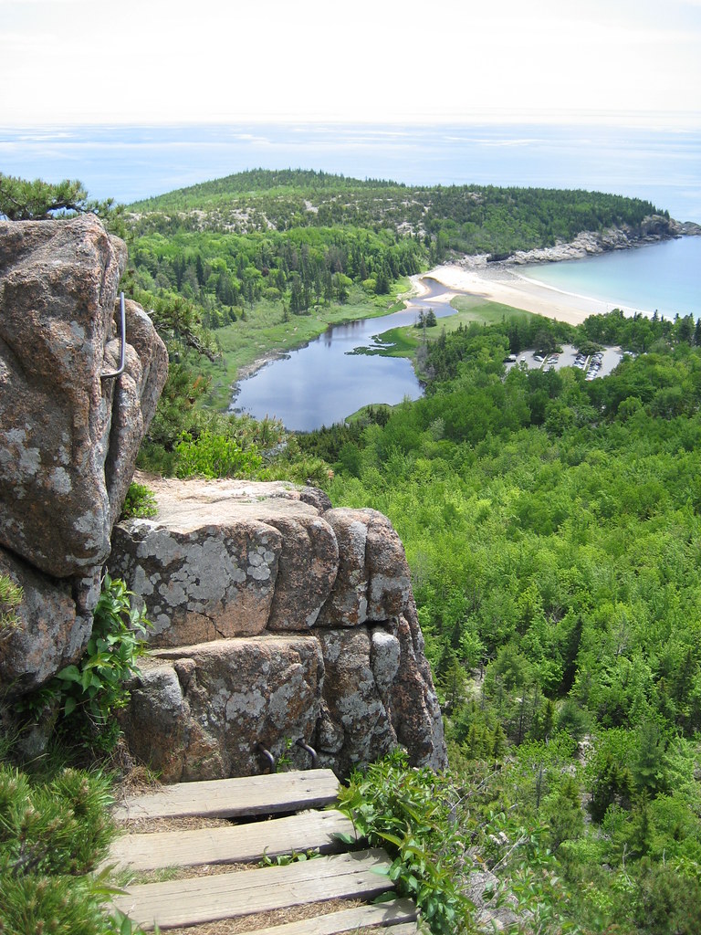 Hiking in Acadia Park, Bar Harbor, Maine Karen Nagel Flickr
