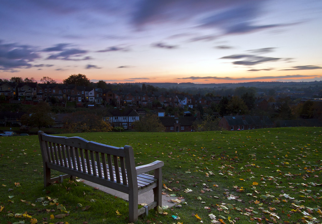 Autumn Sunset (explored) Sunset in Hitchin at the park jus… Flickr