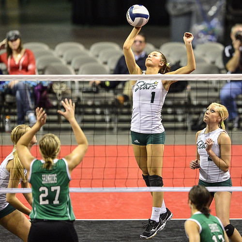 Nebraska State Volleyball Championships 2012 Michaela Mest… Flickr
