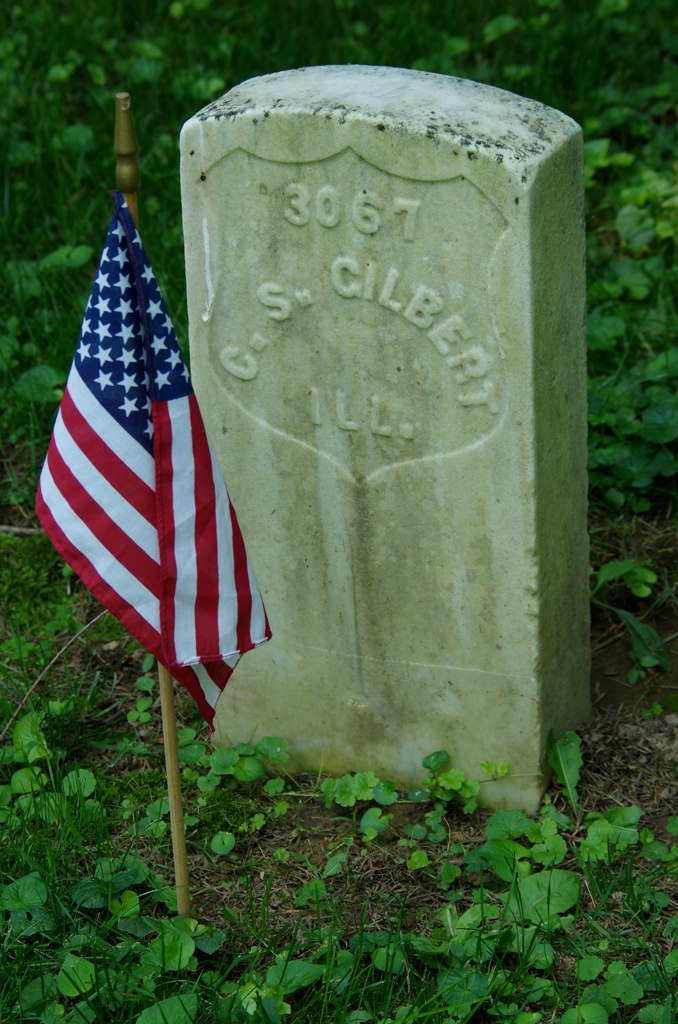 Headstone of Civil War Veteran Henry Charles S. Gilbert, A… Flickr