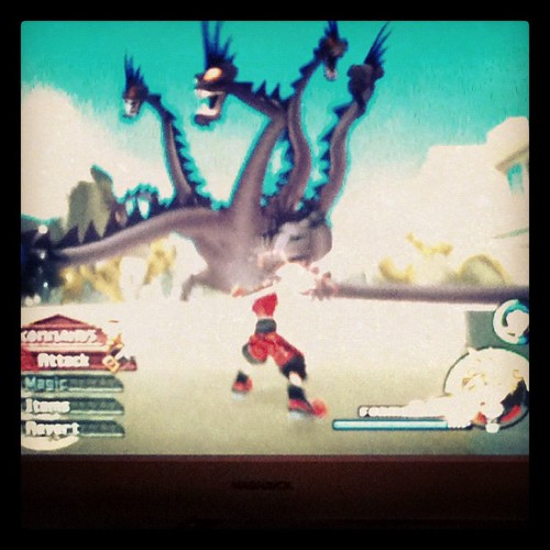 GET UP ON THE HYDRA'S BACK. An epic moment of Kingdom Hear… Flickr