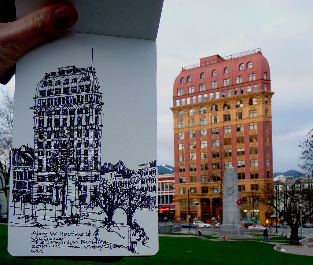 Vancouver Dominion Building from top of Victory Square p… Flickr