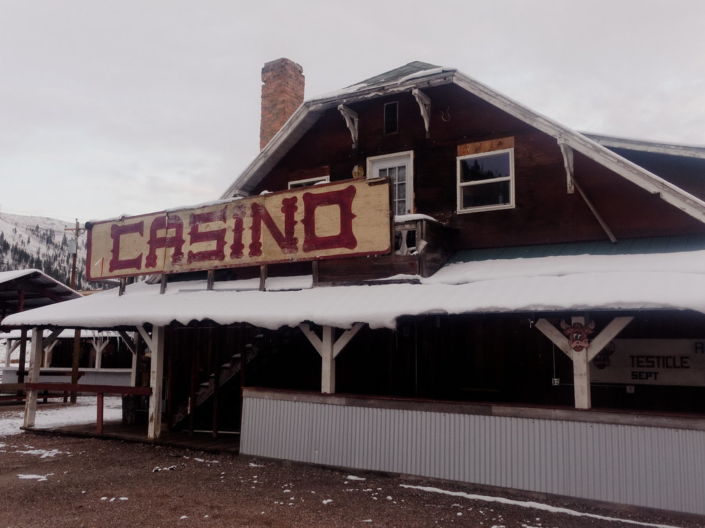 Side View of the Rock Creek Lodge, Clinton, MT Home of the… Flickr