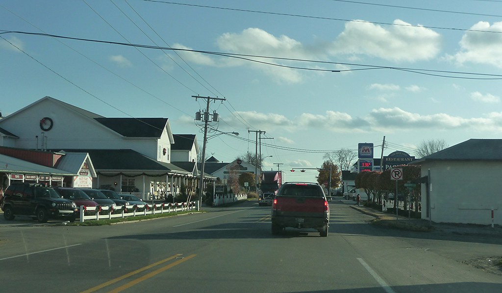 Downtown Shipshewana, Indiana Driving south. 111212 Flickr