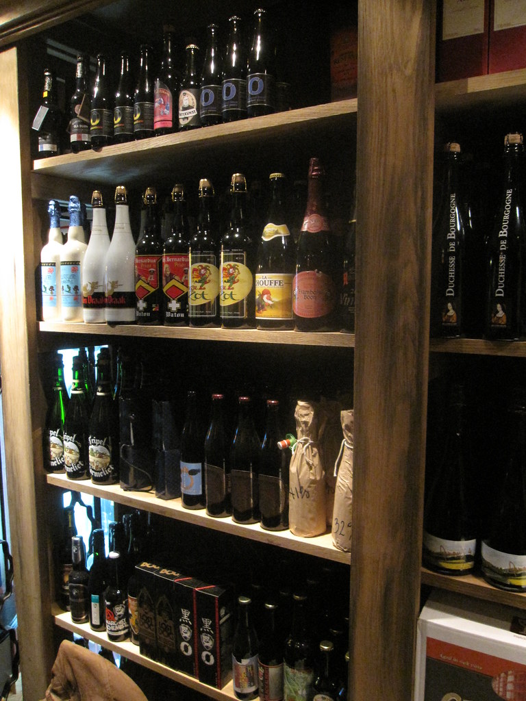 Amundsen beer cellar A peek into the shelves in the beer c… Flickr
