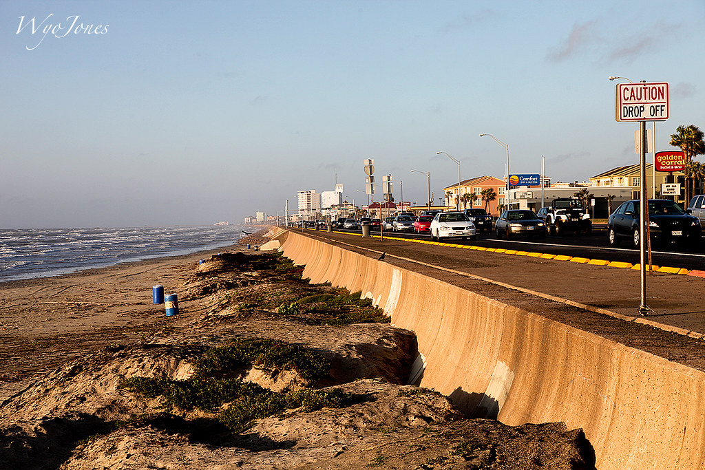 The Galveston Seawall and Seawall Boulevard After it was f… Flickr