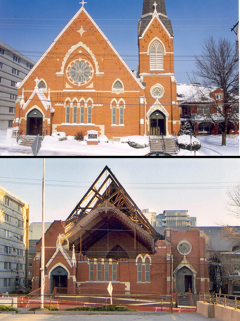 St. Patrick church Iowa City, IA before and after tornad… Flickr