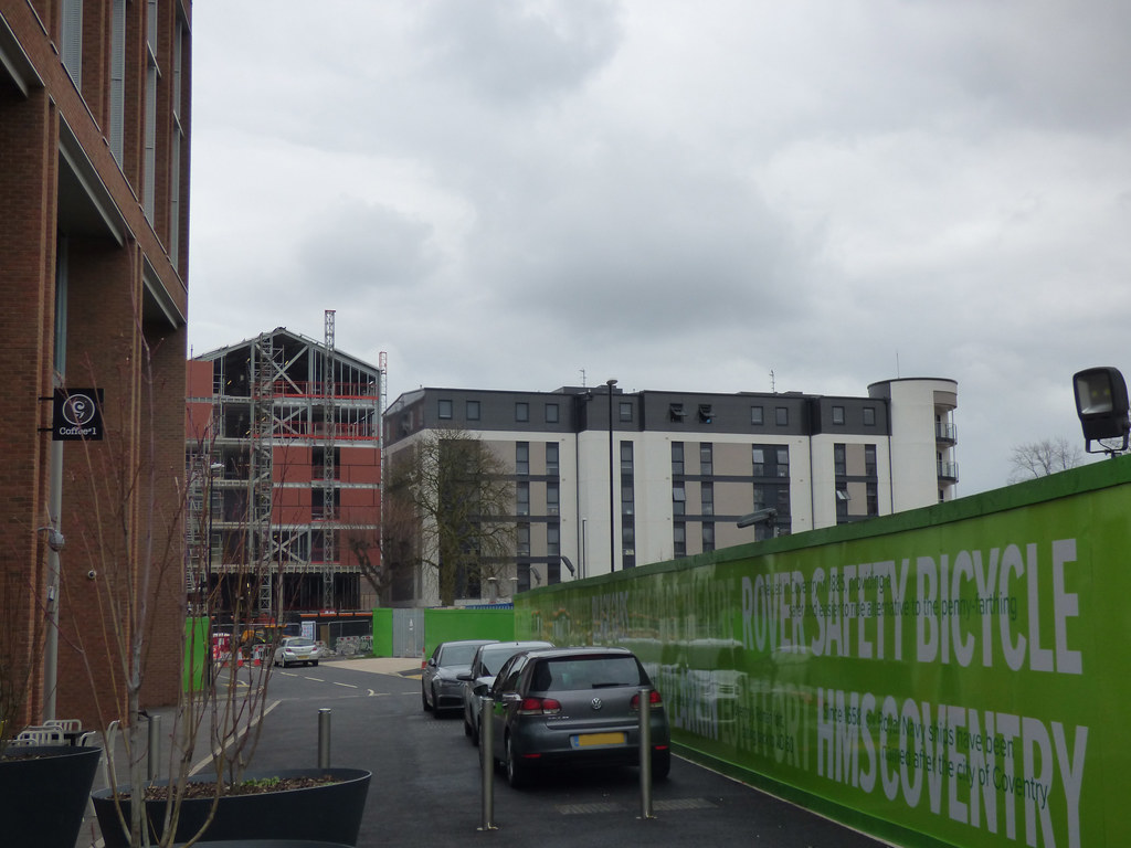 Manor Road Apartments near the Friargate site in Coventry a photo on