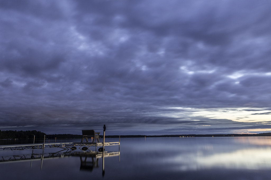 Big Sand Lake, Park Rapids MN (nighttime long exposure) Flickr