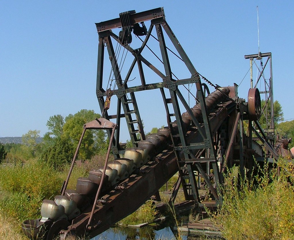 Mount Vernon Dredge Near Nevada City, Montana. Built in 19… Flickr