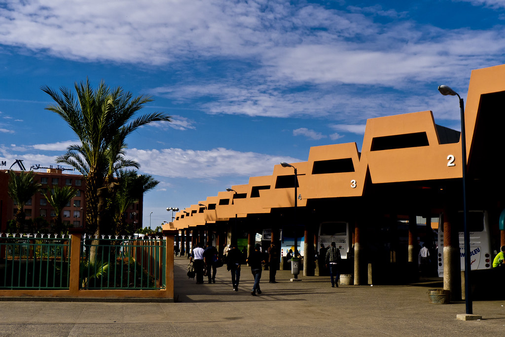 Gare Routier Or bus station, if you want it in English! I … Flickr