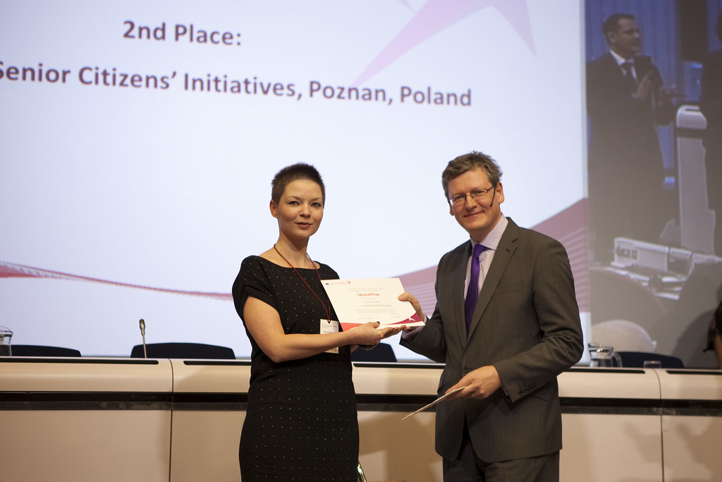 Ms Maria Sitarska, from the Centre for Senior Citizens´Ini… Flickr