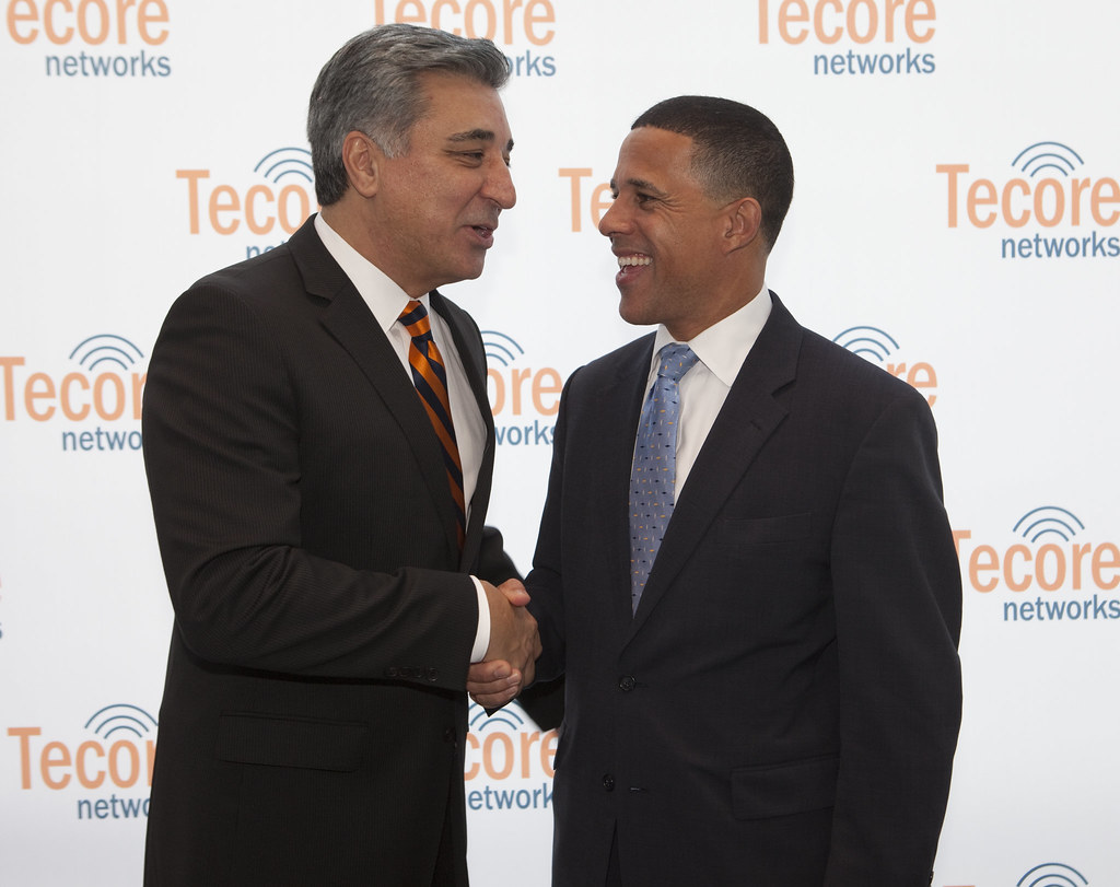 TECORE Networks Governor and Lt. Governor Anthony Brown to… Flickr