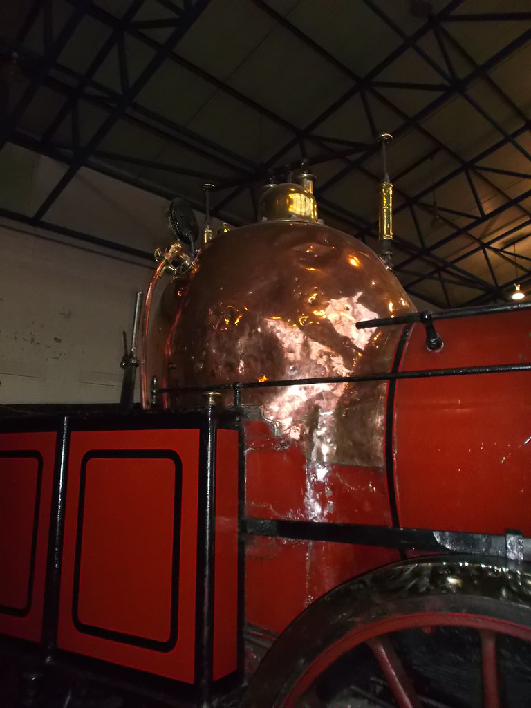 Firebox of "Old Copperknob" at the National Railway Museum… Flickr