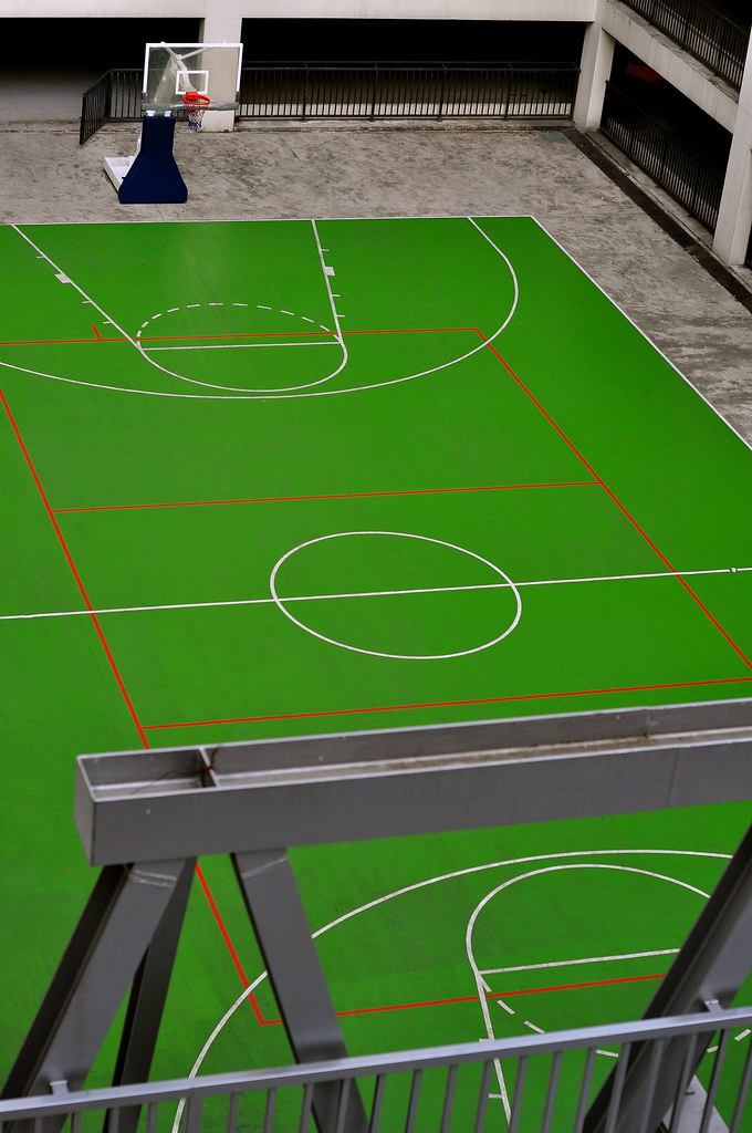 the most expensive basketball court Rockwell real estate… Flickr