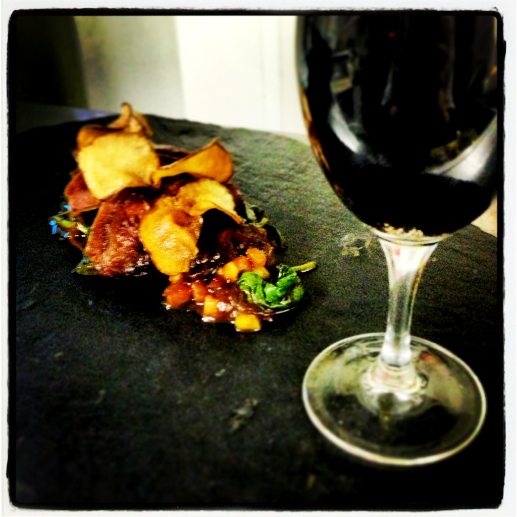 Braised ox tongue with eight degrees porter Braised ox ton… Flickr