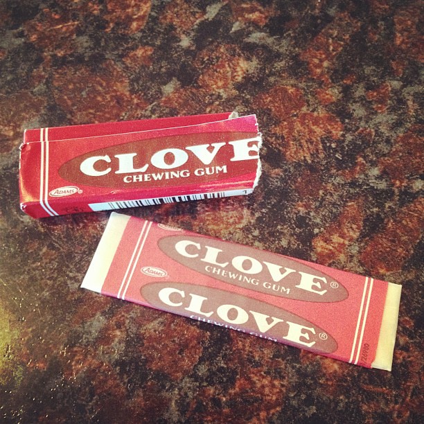 Bought some clove gum at the mall yesterday. They were out… Flickr