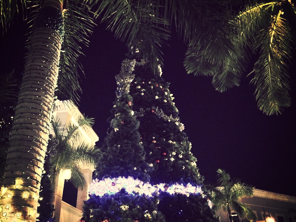 Christmas tree light show. drew99957 Flickr