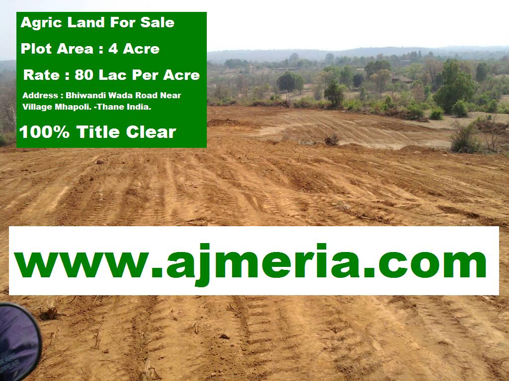 4 acre land mhapoli bhiwandi Real estate,… Flickr