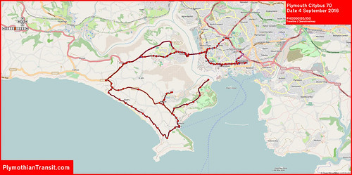 Directions To Route 70 Route70 PH0000135/150 PLYMOUTH CITYBUS LTD, MILEHOUSE, MI… Flickr