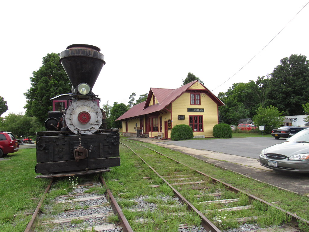 L. & B.R. Railroad Depot, And Railroad Museum, Croghan, NY… Flickr