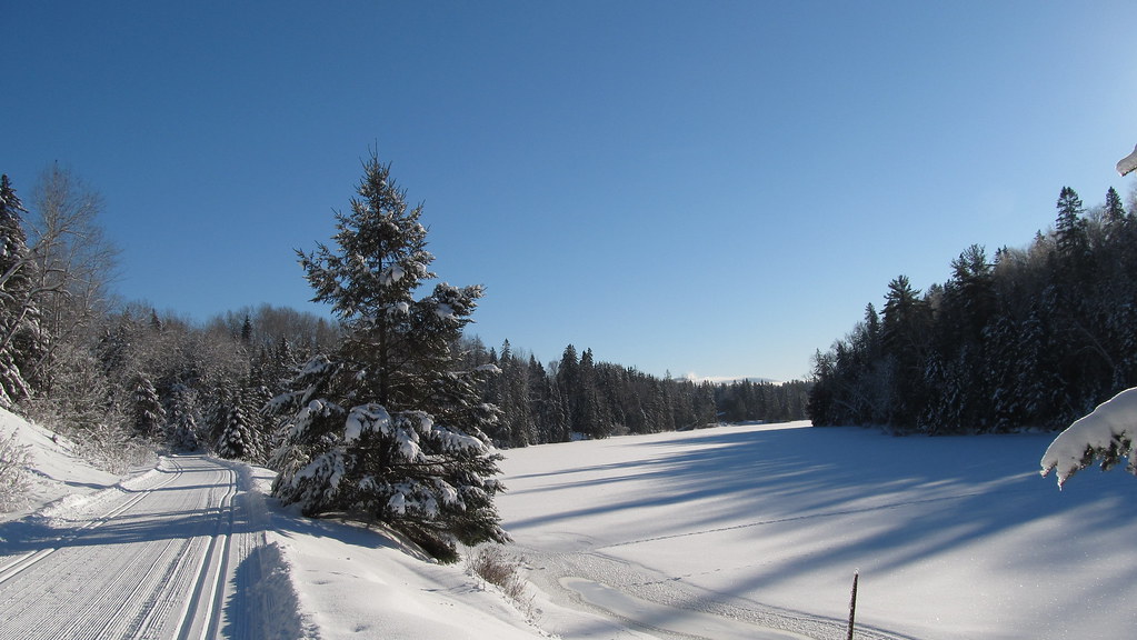 Cross country trail in MontTremblant The cross country sk… Flickr