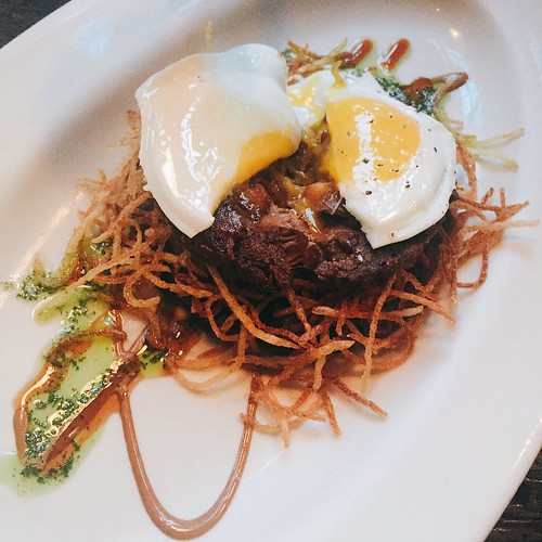 wood oven roasted pig face Girl and the Goat cathyrbi Flickr