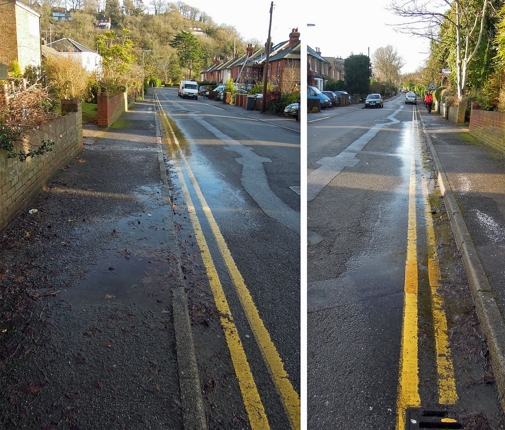 Thames Water ignores leak in Godalming December 2012. Wate… Flickr